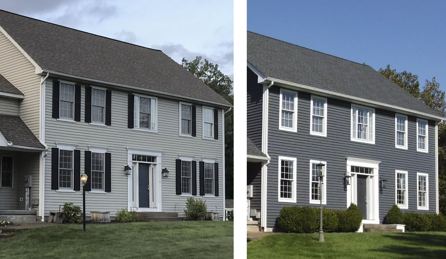 Siding replacement in ct before and after